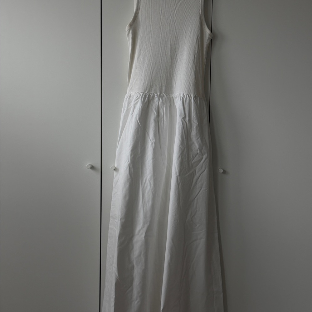 H&M White Maxi Dress